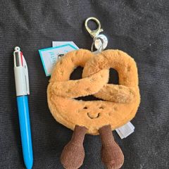 Jellycat Amuseables Pretzel Bag Charm