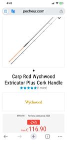 10ft wychwood and 2 shimano baitrunners