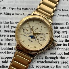 Sekonda Moonphase Gold Mens watch