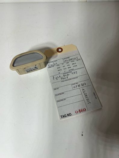 BMW 3 Series E92 E93 rear centre console Door Entrance light Creme beige 6976724 a1l2b521s