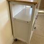Rolling Table with Bottle Storage Image 4