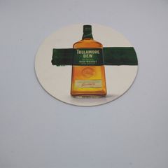 Tullamore Dew : Irish Whiskey - Beer Mat/Coaster