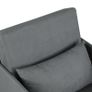 Faux Suede Single Sofa bed W/Pillow (FREE SHIPPING) Image 9