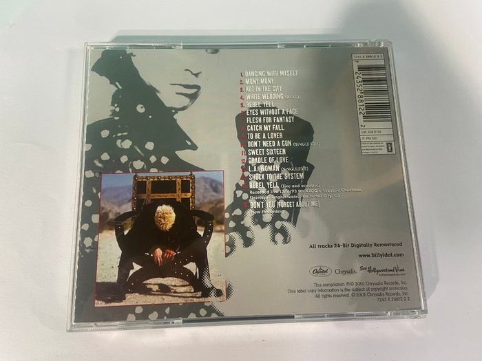 Billy Idol Greatest Hits CD