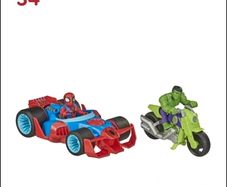 Spiderman and hulk