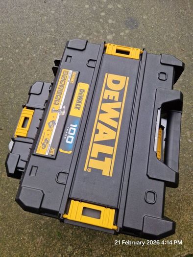 DeWalt tstak drill tool cases