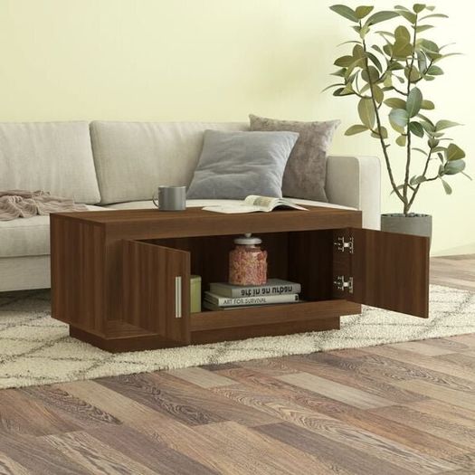 Coffee Table Brown Oak