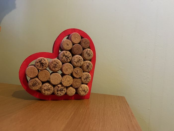 Heart shaped decoration