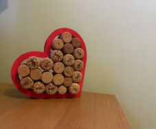 Heart shaped decoration