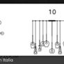 Cattelan Italia Melody Dining Room Light Fitting Image 9