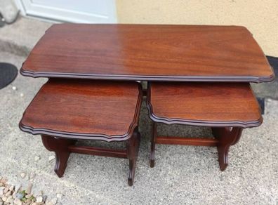 Vintage Mahogany Nest of Tables