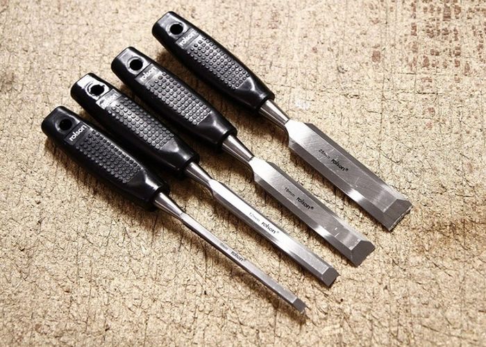 4 Pc Wood Chisel Set (free Postage)