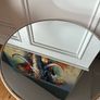 Rose Gold Mirrored Table Image 2