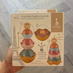 Sophie Giraffe Stacking Bowls