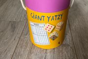 Flying Tiger Wooden Giant Yatzy Game