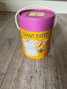 Flying Tiger Wooden Giant Yatzy Game