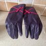 Ladies Leather lined Purple/Pink Glives Medium Image 2