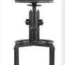 Affordable Industrial Style Height Adjustable Swivel Bar Stool With Natural Pinewood Top Image 4