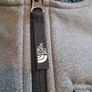 The North Face Boys Zip Hoodie Sweater Grey Colourblock Image 2