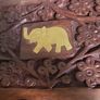 Carved wooden trinket box Image 2