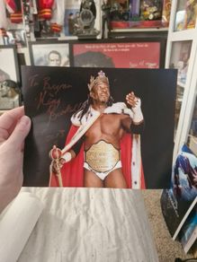 WWE Booker T Autograph