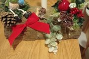 traditional Christmas logs