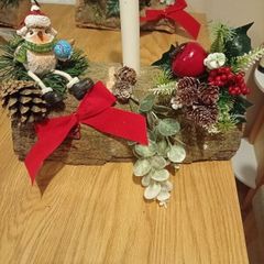 traditional Christmas logs
