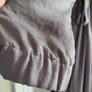 M&S Collection Silver Grey longline lightweight coat Sz 12 Oversized (Fit 12-16Uk) - Rrp 99 (New) Image 3