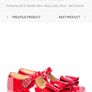 Panache red double bow shoes size Eu 37 Uk 4 Image 5