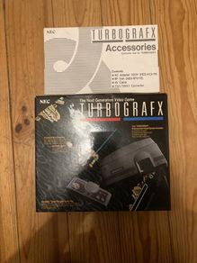 Turbografx 16 console European