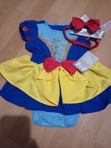 Disney Store Snow White Bodysuit Costume 12-18 months