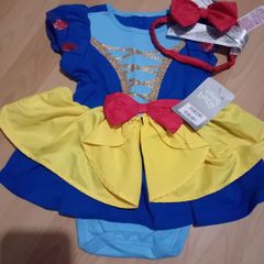 Disney Store Snow White Bodysuit Costume 12-18 months