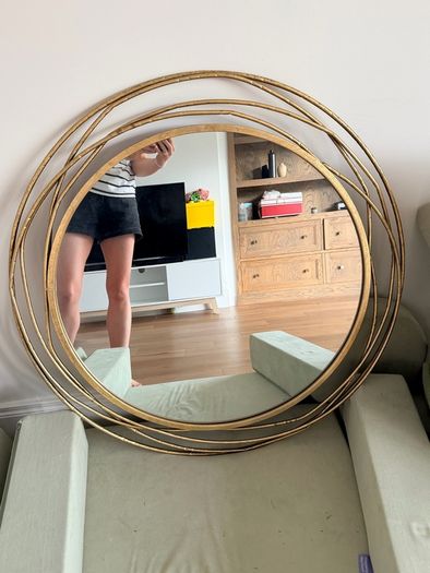 Brass Wall Mirror