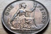 1944 Penny George Vl coin