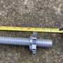 Exercise bar with 12 weights. Pictures have plates weight Image 2