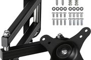 TV Wall Bracket Mount Swivel and Tilt for Most 15"-32" LED, LCD, OLED Flat Screen TVs and Monitors with VESA 75x75-100x100mm up to 13kg Full Motion Monitor Wall Bracket (FREE POSTAGE)