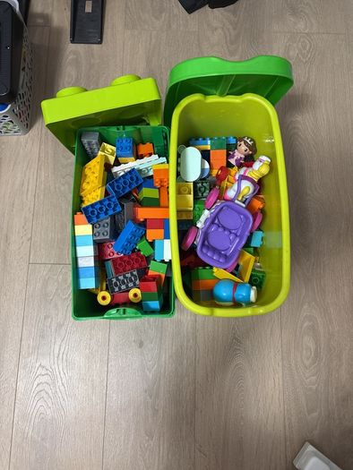Lego and mega blocks
