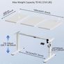 Electric Standing Desk 120x60cm Sit Stand Table Height Adjustable Image 3
