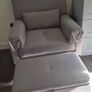 Gaia Rocking chair Dove Colour serena WITH FOOTSTOOL Image 8