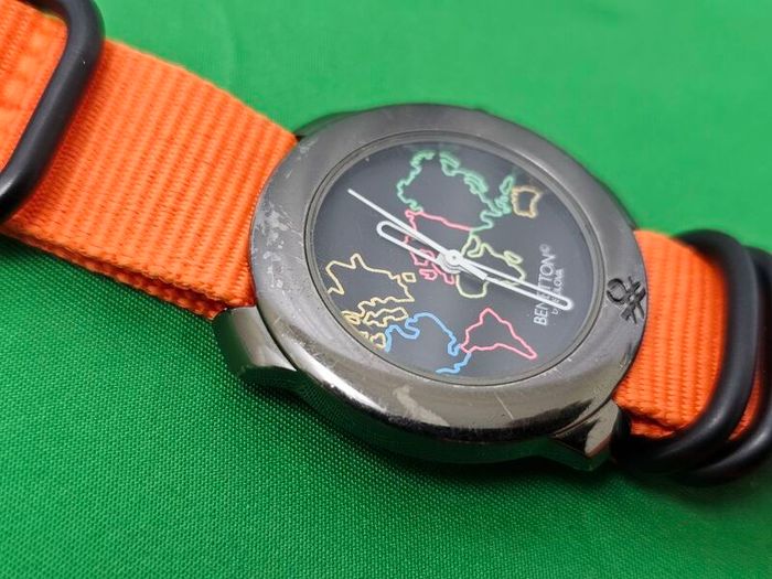 Vintage United Colour of Benetton by Bulova watch Unixex Quartz