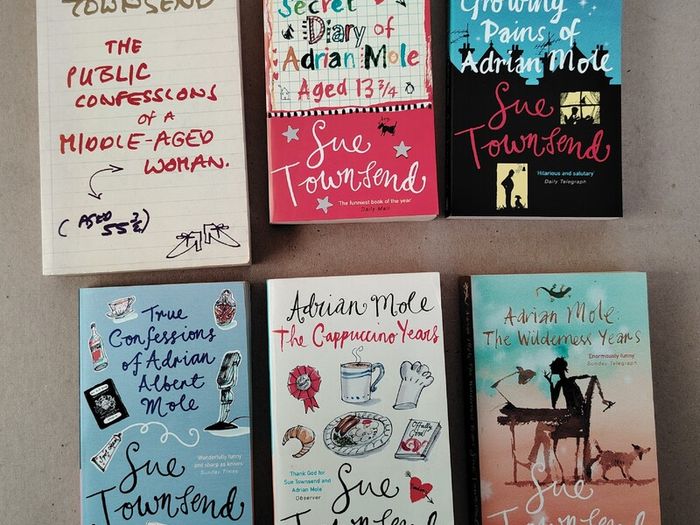 Sue Townsend / Adrian Mole 6-Book Collection Bundle