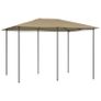 Gazebo 3x4x2.6 m Taupe 160 g/sq. meter Image 3