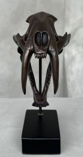 Sabre-Tooth Tiger (20cm) - Bronze, Signed