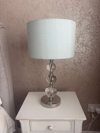Throw and lamps
