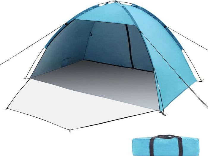 Beach Tent UV 50+ Sun Shelter - 1-3 Person - Brand New
