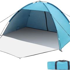 Beach Tent UV 50+ Sun Shelter - 1-3 Person - Brand New