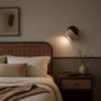 Wall Light - Natural Stone Wall Light - Rotatable Bedside Reading Lamp / NEW Image 4