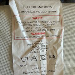 baby elegance cot mattress