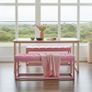 A pink eco-leather bench? Absolutely YES! Image 4