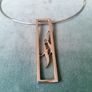 Silver Newbridge Swan lake Pendant & Choker Image 10